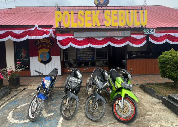 Pria Asal Kepulauan Bangka Belitung Curi 4 Motor di Sebulu, Rencana Dijual untuk Ongkos Pulang Kampung