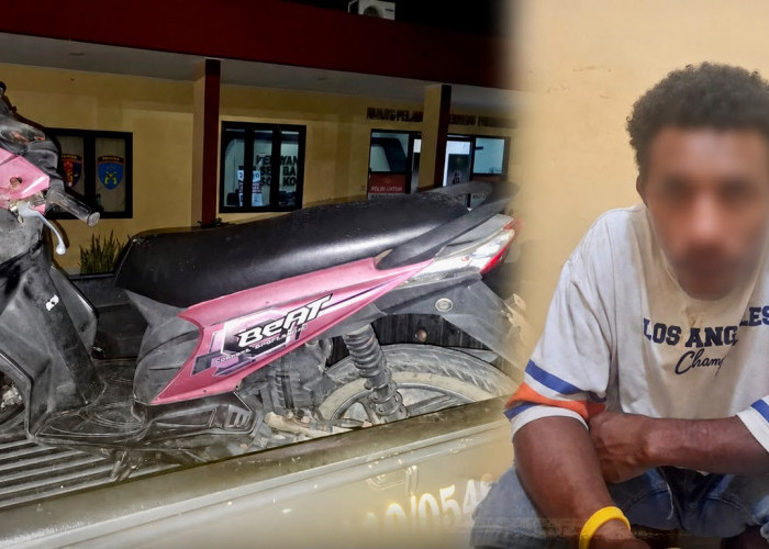 Baru 10 Menit Diparkir, Motor Honda Beat di Balikpapan Timur Raib