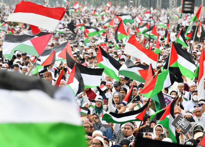 Indonesia Tegas Bersama Palestina, Menag Yaqut : Membela Palestina adalah Membela Kemanusiaan