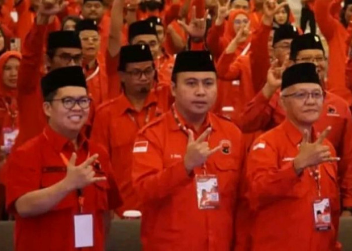 Frederick Edwin Jabat Ketua DPC PDI Perjuangan Kutai Barat