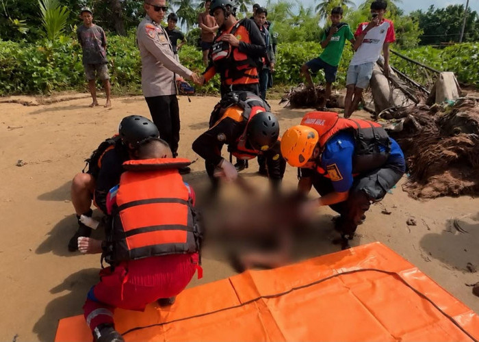 Alan Ditemukan Meninggal 2,6 Kilometer dari Lokasi Kapal Nelayan Terbalik di Muara Manggar Balikpapan