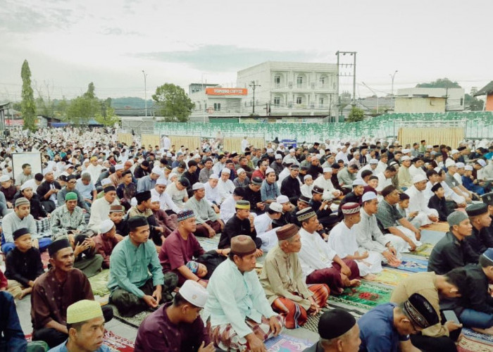 Ribuan Jamaah Padati Masjid Ash Shabirin Samarinda, Salat Idulfitri kembali Digelar Usai Renovasi