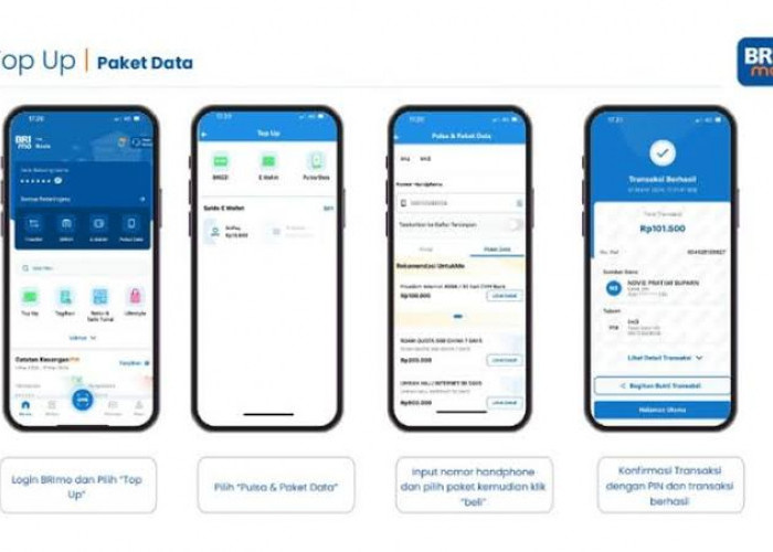 Beli Paket Kuota Internet Kini Lebih Praktis dengan BRImo