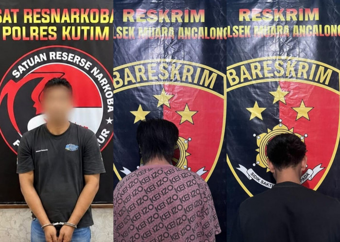 Bongkar Jaringan Sabu di Kutim, Polisi Ringkus 3 Pelaku dalam Dua Hari 