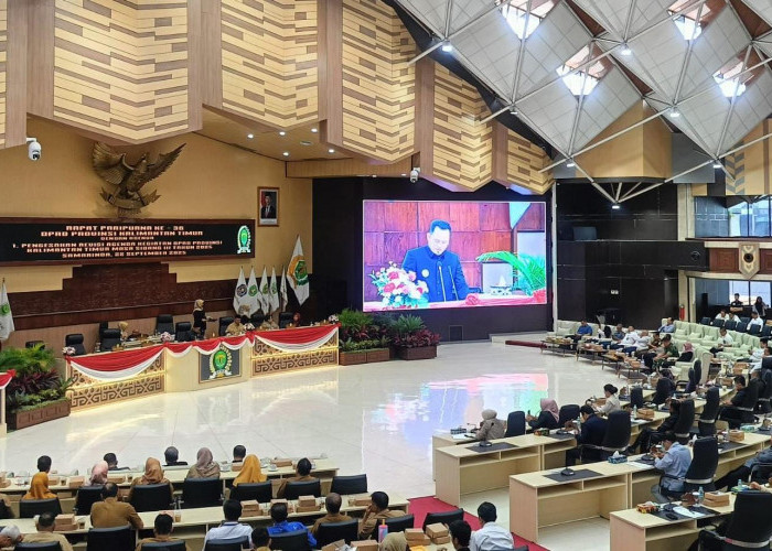 RAPBD Perubahan Kaltim Naik Jadi Rp21,74 Triliun, Gubernur Rudy Mas’ud Sampaikan Nota Keuangan ke DPRD