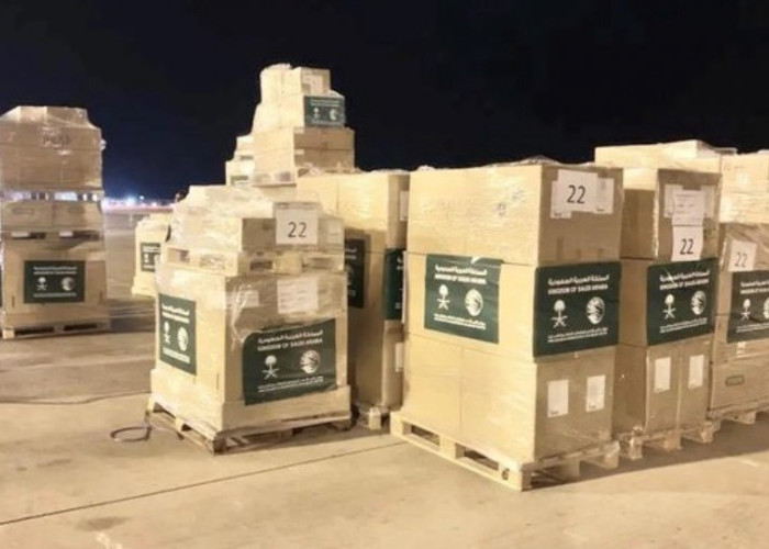 Arab Saudi Kerahkan 1.050 Ton Bantuan untuk Warga Palestina