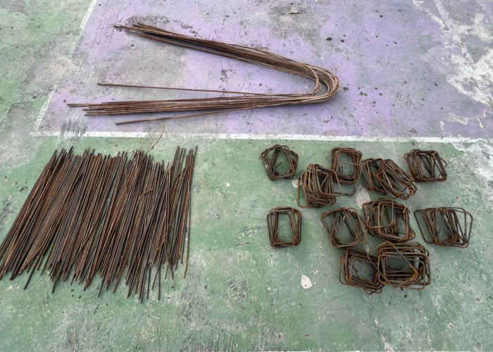 Besi Material Pembangunan Koperasi Merah Putih di Muara Jawa Dicuri, Pelaku sudah Ditangkap