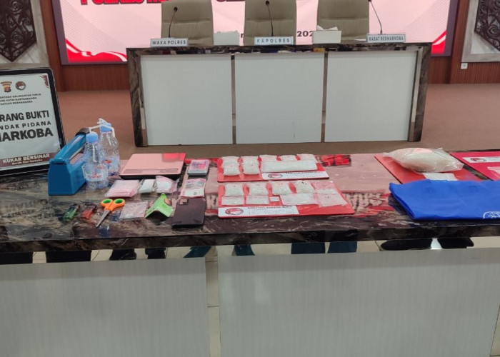 4 Bulan, Polres Kukar Ungkap 79 Kasus Narkoba dengan 103 Tersangka