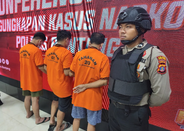 Selama Satu Minggu, Polres Bontang Tangkap Empat Pengedar Sabu