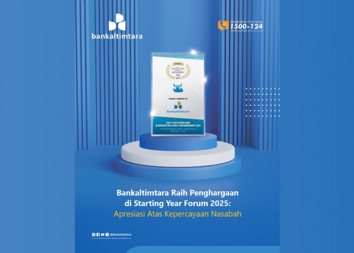 Bankaltimtara Raih Penghargaan di Starting Year Forum 2025: Apresiasi atas Kepercayaan Nasabah