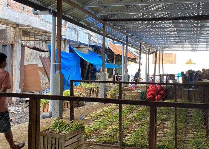 142 Kios Sementara Pasar Segiri Samarinda Tuntas Dibangun, Pedagang Sudah Bisa Berjualan