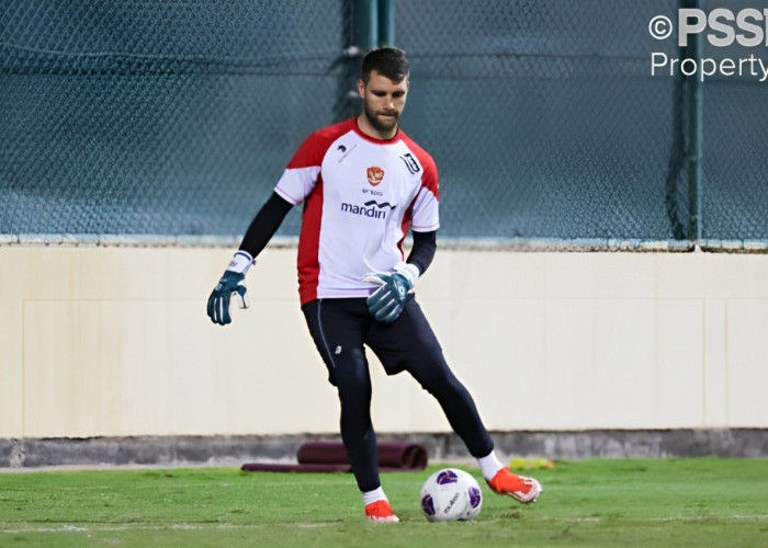 Maarten Paes Dinyatakan Fit untuk Laga Timnas Indonesia vs Bahrain Malam Ini