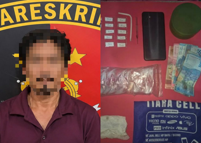 Polsek Muara Bengkal Ringkus Terduga Pengedar Sabu, 11 Paket dan Uang Tunai Diamankan