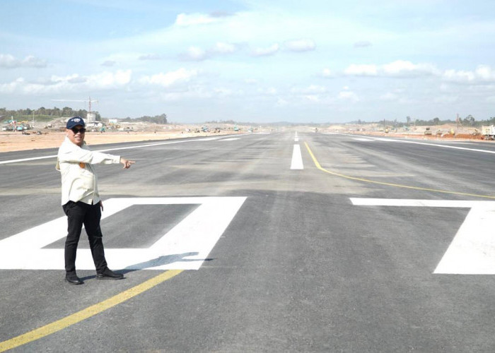 Pj Bupati PPU Makmur Marbun Saksikan Kemegahan Bandara VVIP di IKN