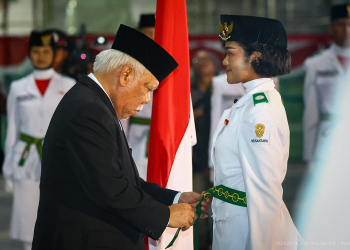 OIKN Kukuhkan 52 Anggota Paskibra HUT ke-81 RI di Nusantara
