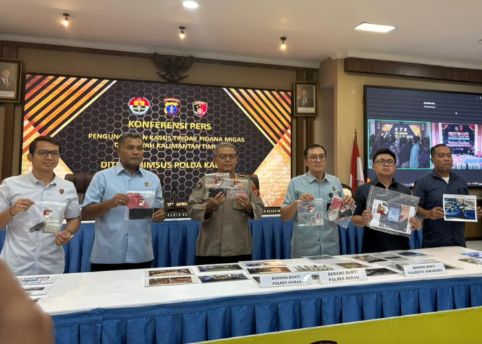 Pakai Puluhan Barcode, Jajaran Polda Kaltim Ungkap 11 Kasus Penyalahgunaan BBM Subsidi