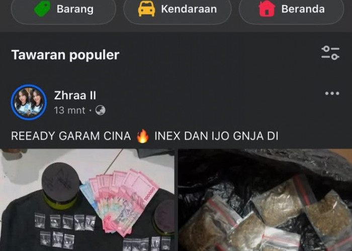 Akun Jual Narkoba di Medsos Ternyata Tipu-Tipu 