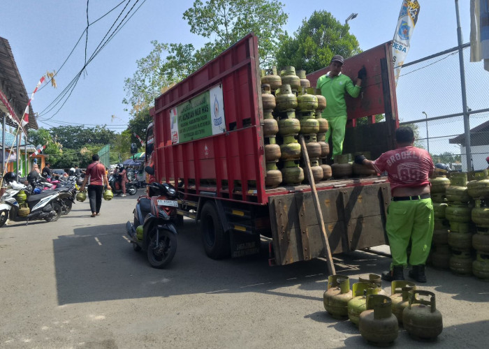 Permintaan Tinggi, Kades Senaken Minta Kuota LPG 3 Kilogram untuk Pasar Murah Ditambah 