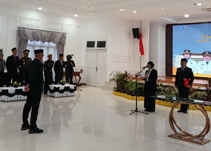 Wali Kota Bontang Lantik Sony sebagai Sekda Definitif, 11 Bulan Dijabat Pj