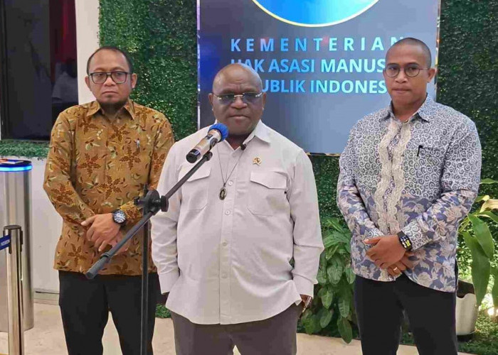 Menteri Pigai Sebut Menolak MBG Bertentangan dengan HAM