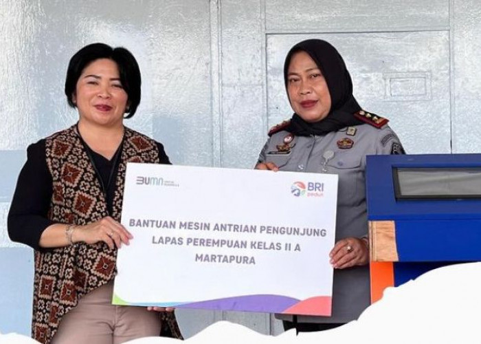 Adopsi Teknologi Modern, BRI Dukung Peningkatan Layanan Lapas Perempuan Martapura