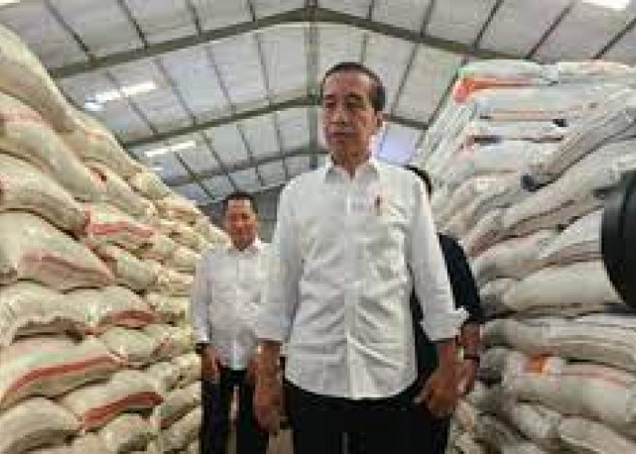 Presiden Jokowi Bantah Bansos Sebabkan Kelangkaan Beras di Indonesia