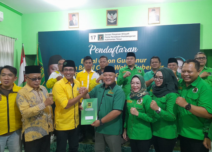 Diwakili Tim Pemenangan Rudy Mas'ud Kembalikan Formulir ke PPP, Sudarno: Harapanya Semua Partai Masuk Koalisi