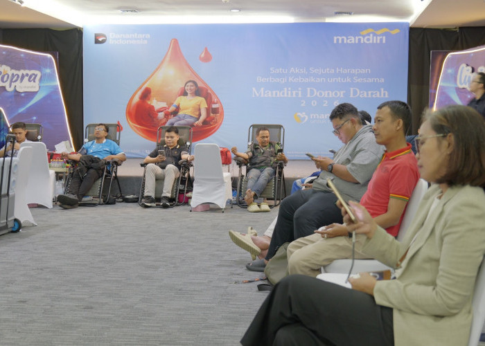 Bank Mandiri Gelar Donor Darah Massal di Balikpapan, Libatkan 2.800 Pendonor Secara Nasional