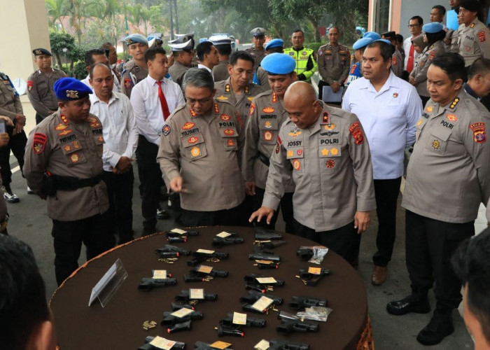 Polda Kaltim Periksa Senpi Personel, 125 Anggota Lolos, Izin Kedaluwarsa Diusut