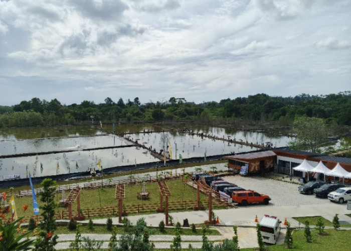 De Boekit Riverside Tambah Destinasi Wisata Edukasi Air di Balikpapan