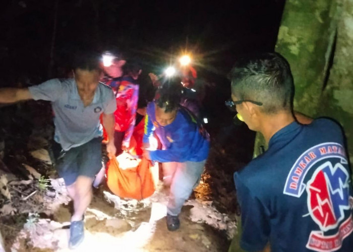 Hendak Selamatkan Pacar, Seorang Pemuda 22 Tahun Tewas Terseret Arus Air Terjun Perjiwa