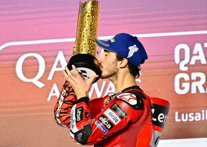 Hasil Race MotoGP Qatar 2024: Pecco Bagnaia Juara, Marc Marquez Keempat