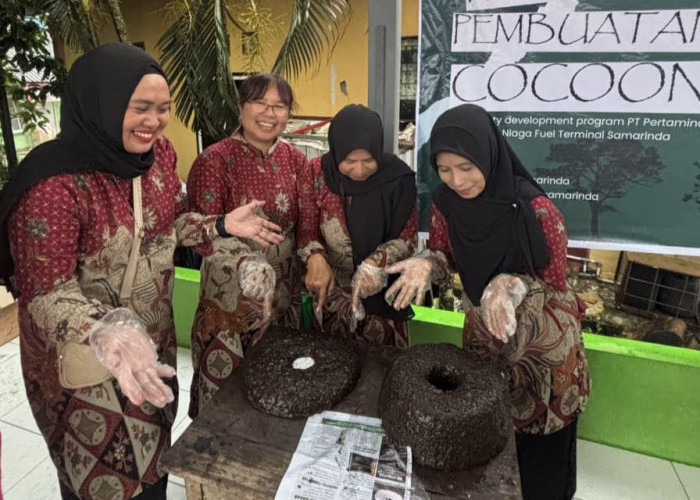 Sosialisasi Lingkungan dan Inovasi Cocoon, Wujud Komitmen Pertamina untuk Samarinda