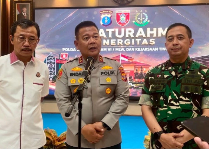 TNI-Polri dan Kejaksaan Gelar Pertemuan, Kapolda Kaltim Tegaskan Tak Terkait Dinamika di Jakarta
