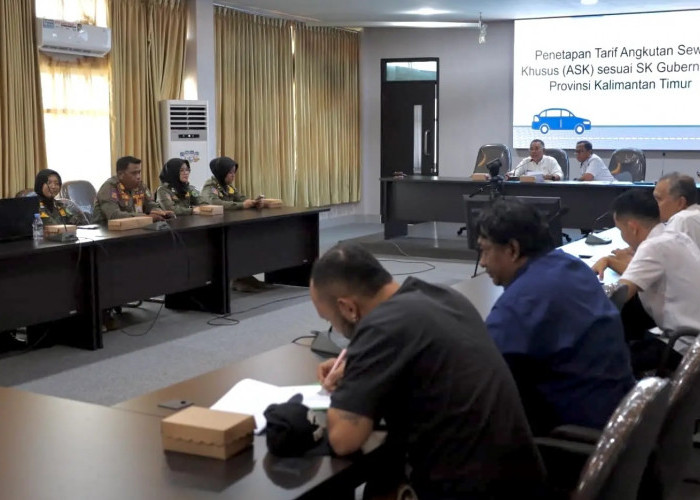 Dishub Kaltim Gelar Rapat Penetapan Tarif Angkutan Sewa Khusus (ASK) Transportasi Online
