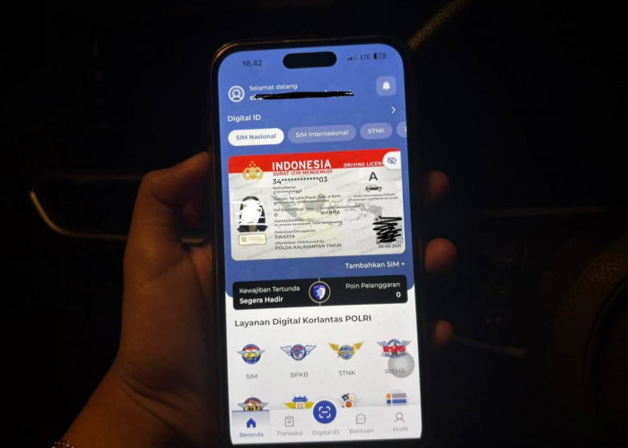 Saat Razia, Pengendara Bisa Tunjukkan SIM Digital Lewat Aplikasi Korlantas