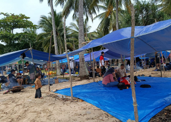 Gazebo Gratis di Beras Basah Dikuasai Pedagang, Penataan Wisata Bontang Terkendala Aturan