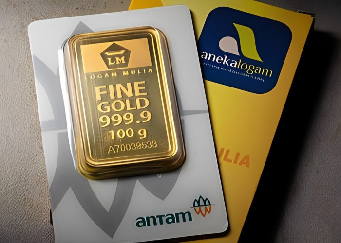 Harga Emas Antam Kembali Bergerak Positif, Naik Rp25 Ribu Per Gram