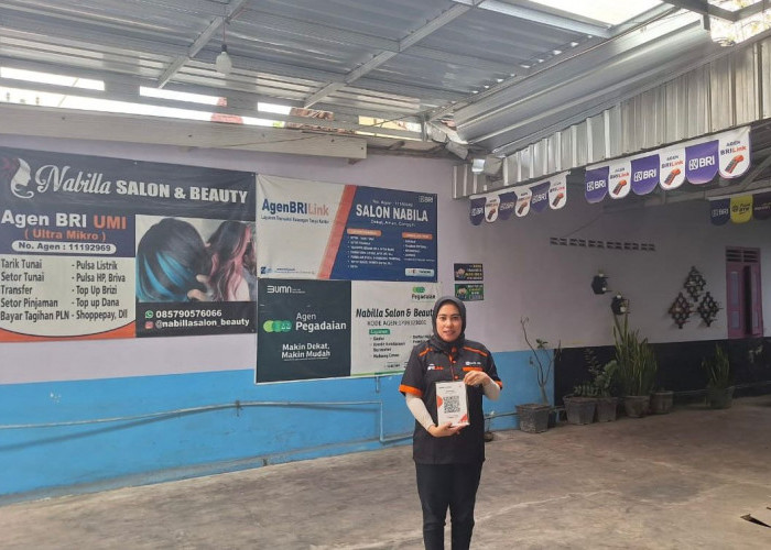 Setelah Menjadi Agen BRILink, Usaha Salon di Kediri Ini Makin Cuan