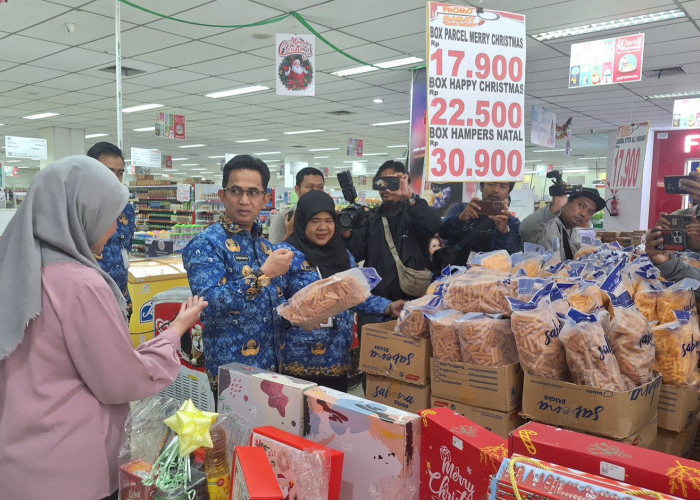 Cek Kelayakan Parsel, Pemkot Balikpapan Sidak di Sejumlah Toko Retail 