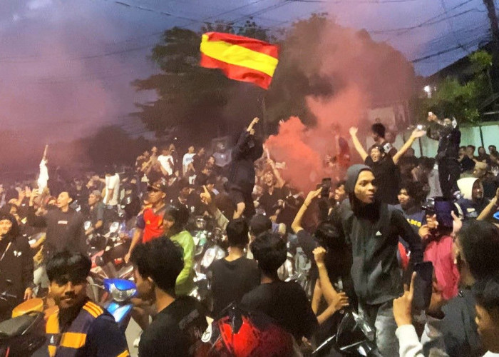 Kontras Final Piala Dunia 2026, Euforia Pendukung Spanyol dan Raut Murung Fans Argentina di Balikpapan