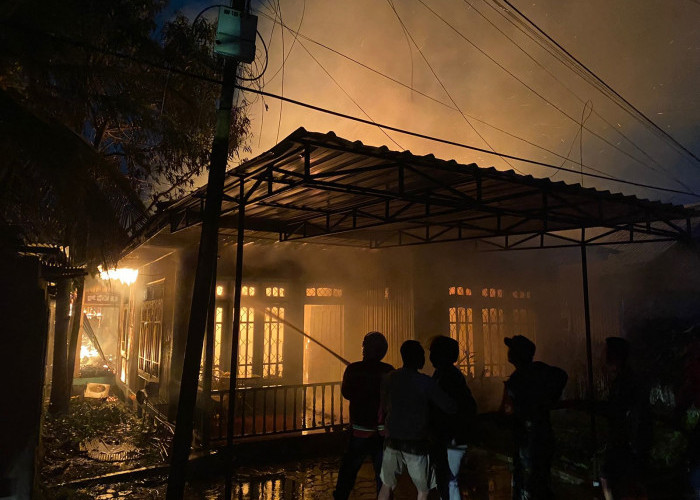 3 Rumah di Berau Hangus Dilahap Si Jago Merah