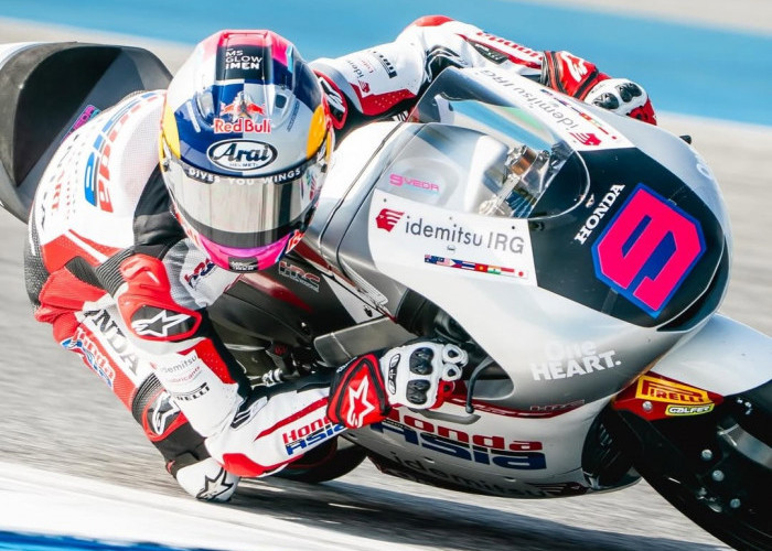 Veda Ega Pratama Kuasai Persaingan Rookie Moto3 2026, Brian Uriarte Tertinggal
