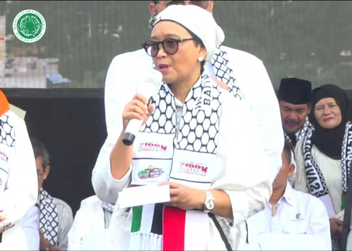 Menlu Retno Bacakan Puisi Perjuangan Rakyat Palestina: Hatiku Miris, Karena Bocah Itu Menangis..