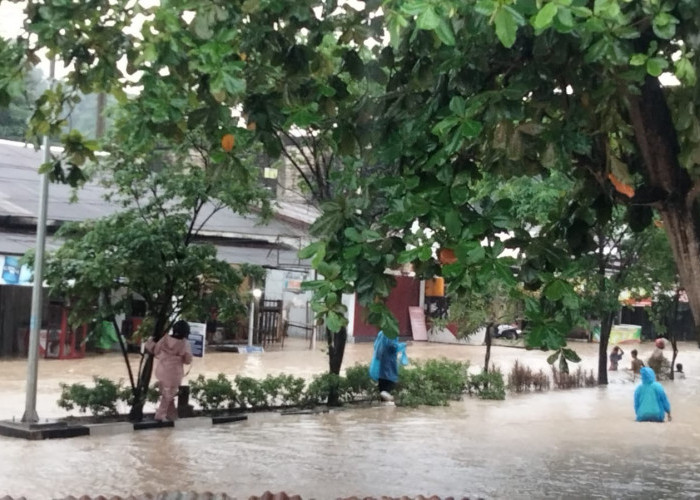 Hujan Lebat Rendam 15 Titik di Kota Tepian, Samarinda Utara Terbanyak 
