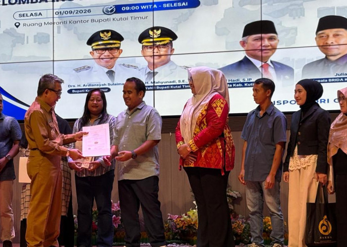 Perkuat Perlindungan Produk Lokal, Pemkab Kutim Serahkan Sertifikat HKI kepada 121 UMKM 