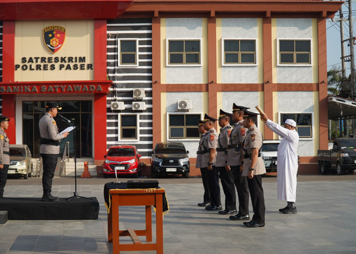  Rotasi Tiga Perwira Polres Paser, Kompol Hendro Wibowo Dilantik jadi Wakapolres 