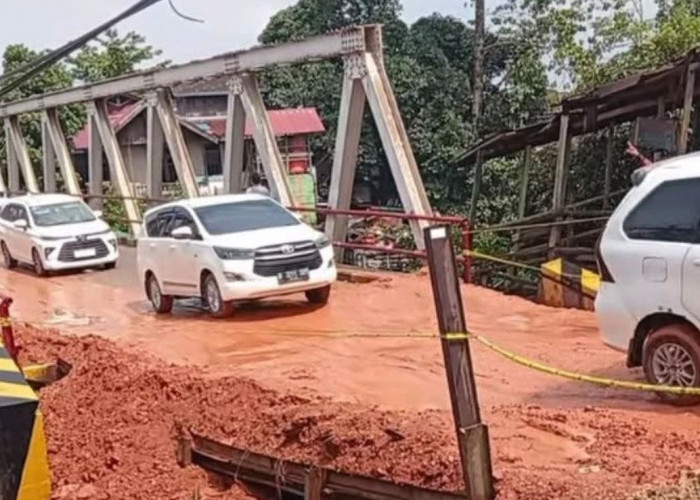 Jembatan Muara Lembak Kutim Ditutup 30 Hari Mulai 8 Oktober, Ini Jalur Alternatifnya