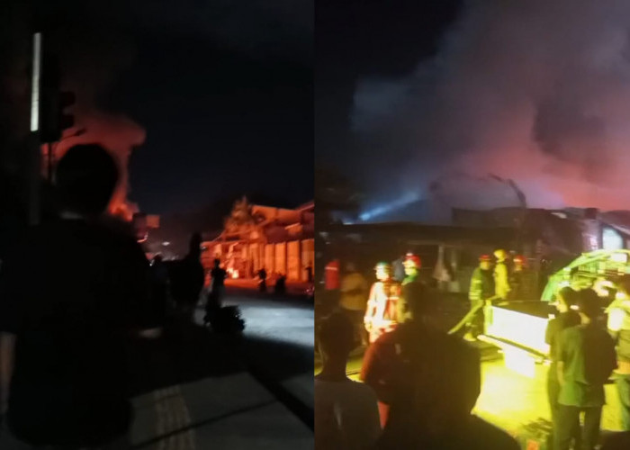 Lagi, Kebakaran Pom Mini Terjadi di Samarinda, 6 Kios Ludes