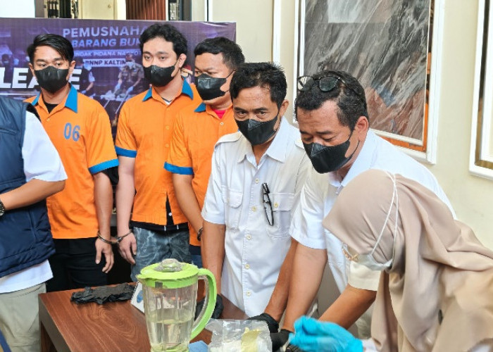 BNNP Kaltim Bongkar Rute Peredaran Narkotika Internasional, Kurir bawa 996 Gram Sabu diciduk di Samarinda